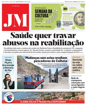 Capa de Jornal Madeira