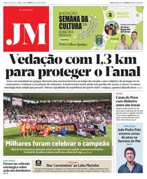 Capa de Jornal Madeira