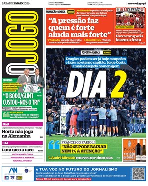 Capa de O Jogo