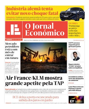 Capa de Jornal Económico