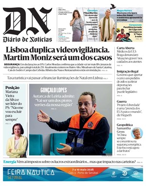 Capa de Diário de Notícias