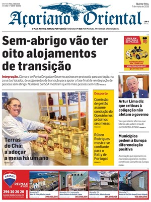 Capa de Açoriano Oriental