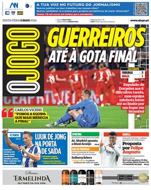 Capa de O Jogo