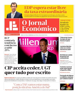 Capa de Jornal Económico