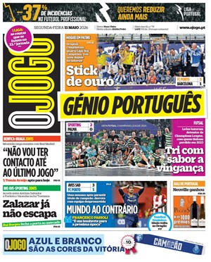 Capa de O Jogo