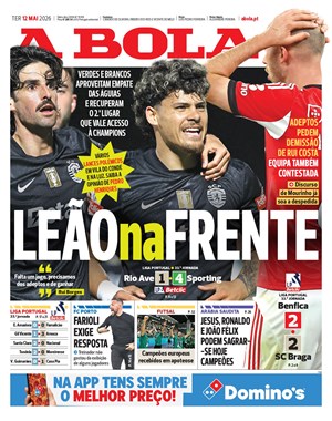 Capa de A Bola