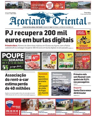 Capa de Açoriano Oriental