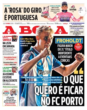 Capa de A Bola