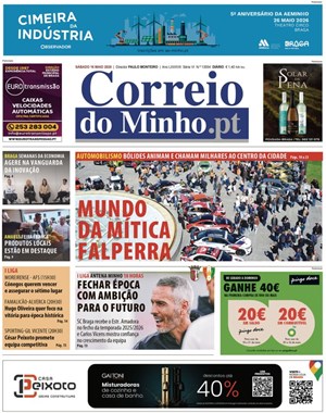 Capa de Correio do Minho