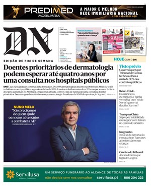 Capa de Diário de Notícias