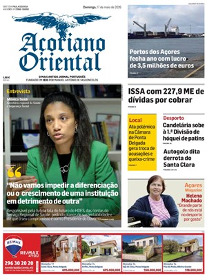 Capa de Açoriano Oriental