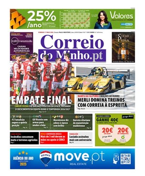 Capa de Correio do Minho