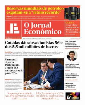 Capa de Jornal Económico