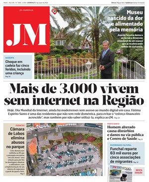 Capa de Jornal Madeira