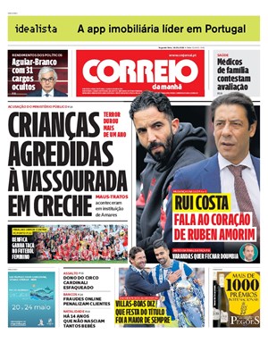 Capa de Correio da Manhã