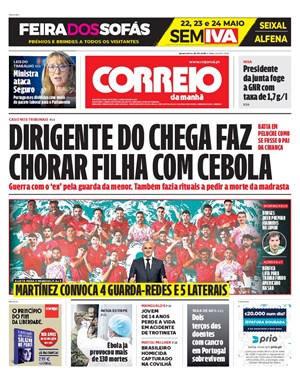Capa de Correio da Manhã