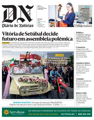 Capa de Diário de Notícias