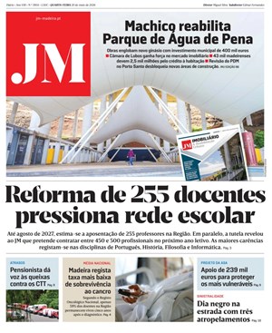 Capa de Jornal Madeira
