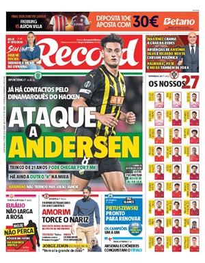 Capa de Record