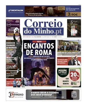 Capa de Correio do Minho