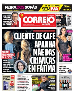 Capa de Correio da Manhã