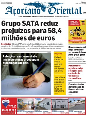 Capa de Açoriano Oriental