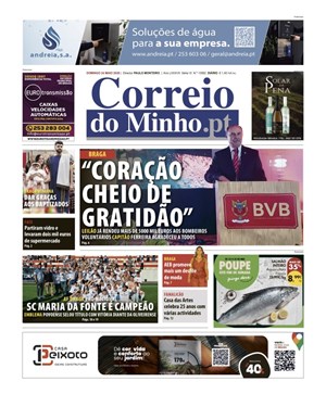 Capa de Correio do Minho