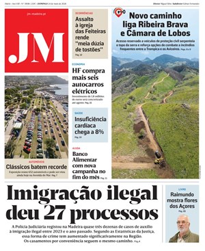 Capa de Jornal Madeira