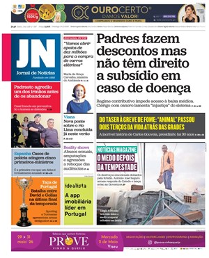 Capa de Jornal de Notícias