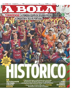 Capa de A Bola