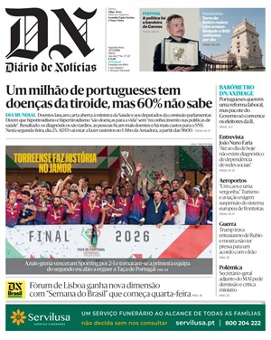 Capa de Diário de Notícias