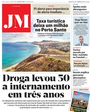 Capa de Jornal Madeira