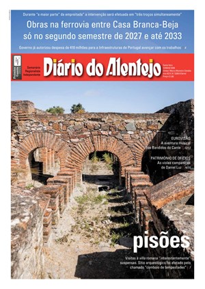 Capa de Diário do Alentejo