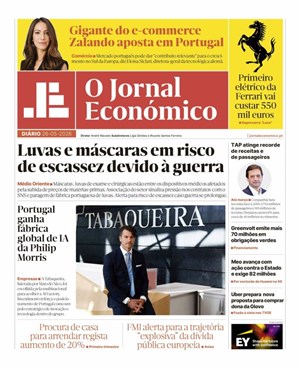 Capa de Jornal Económico