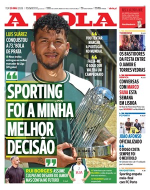 Capa de A Bola
