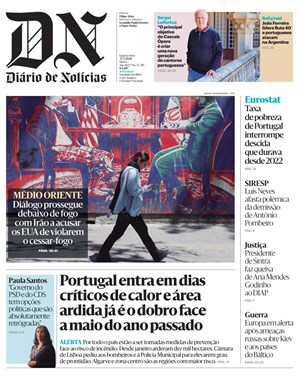 Capa de Diário de Notícias
