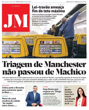 Capa de Jornal Madeira