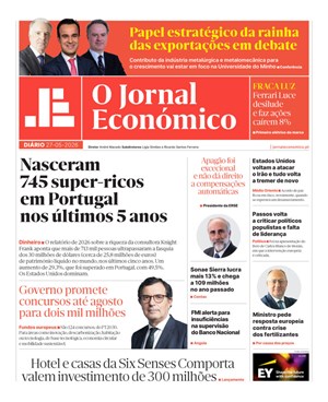 Capa de Jornal Económico