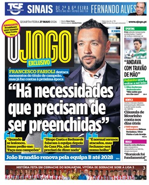 Capa de O Jogo