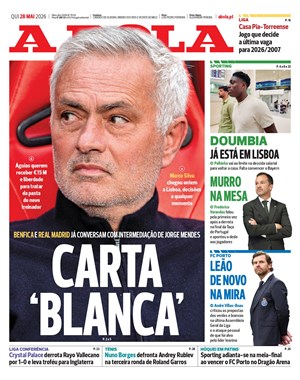 Capa de A Bola