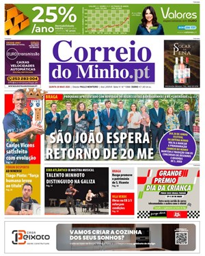 Capa de Correio do Minho