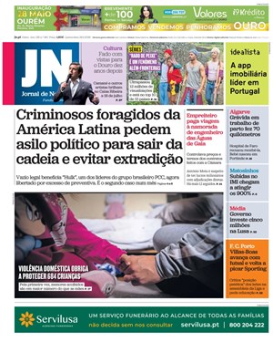 Capa de Jornal de Notícias