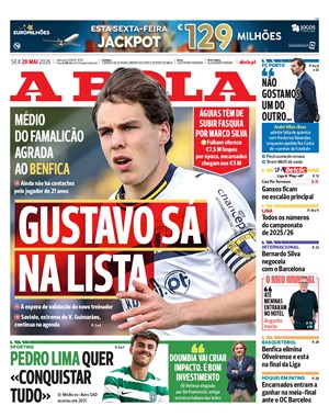 Capa de A Bola
