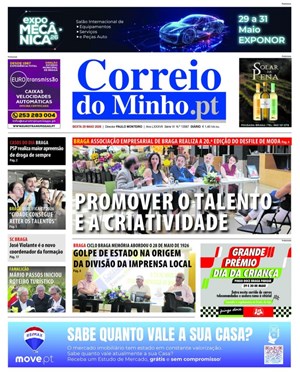 Capa de Correio do Minho