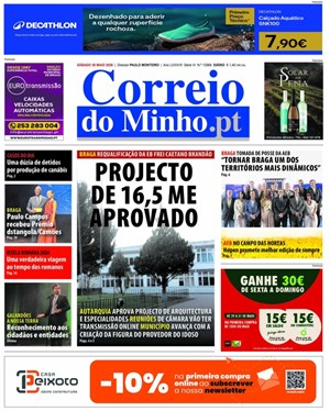 Capa de Correio do Minho
