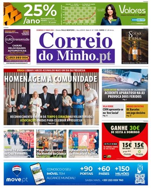 Capa de Correio do Minho