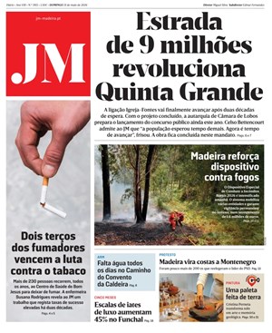 Capa de Jornal Madeira