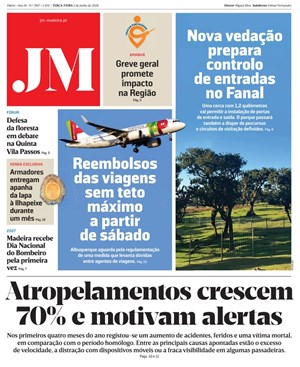Capa de Jornal Madeira
