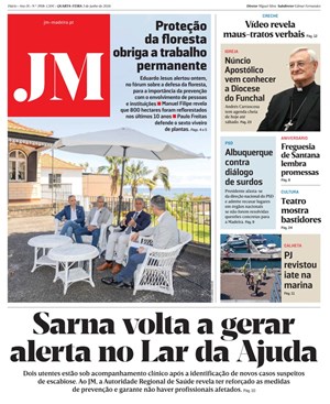 Capa de Jornal Madeira