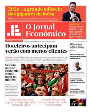 Capa de Jornal Económico